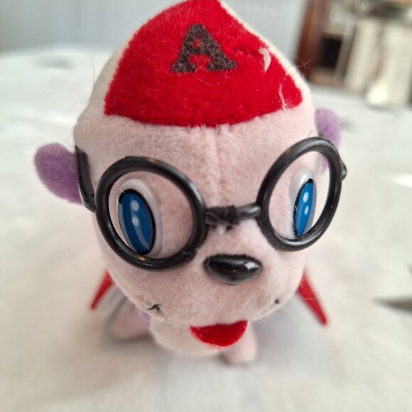 Vintage Imperial Toy Corporation ALPHIE the BOOK WORM 8" Plush Stuffed Animal LA - Picture 4 of 8